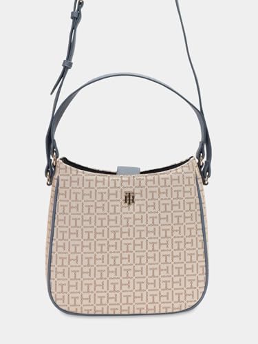 Image of Logo Black Polyester Sling Bag