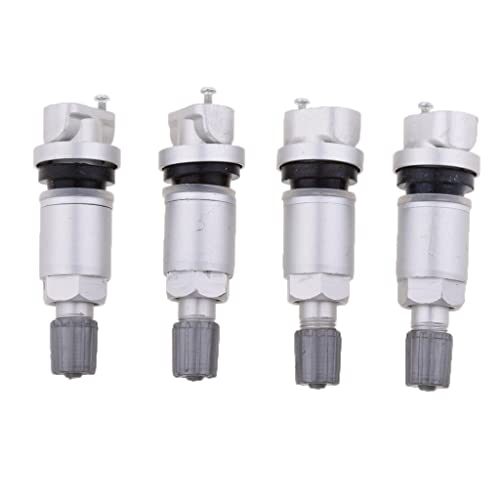 MonkeyJack 4pcs Tire Pressure Sensor Valve Stem TPMS Replacement for Mazda Jeep Dodge