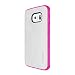 Produktbild Incipio Octane für Samsung Galaxy S6 Edge - von Samsung zertifizierte, extrem robuste & transparente Schutzhülle mit strukturiertem Bumper - transparent/pink