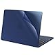 BlueSwan PP Hülle Kompatibel mit MacBook Air M4 M3 M2 13,6 Zoll 2025 2024 2022 (A3240 A3113 A2681) Mac 13 Case Bruchsichere Materialien Anti-Fingerabdruck Schutzhülle – Matt Mitternacht