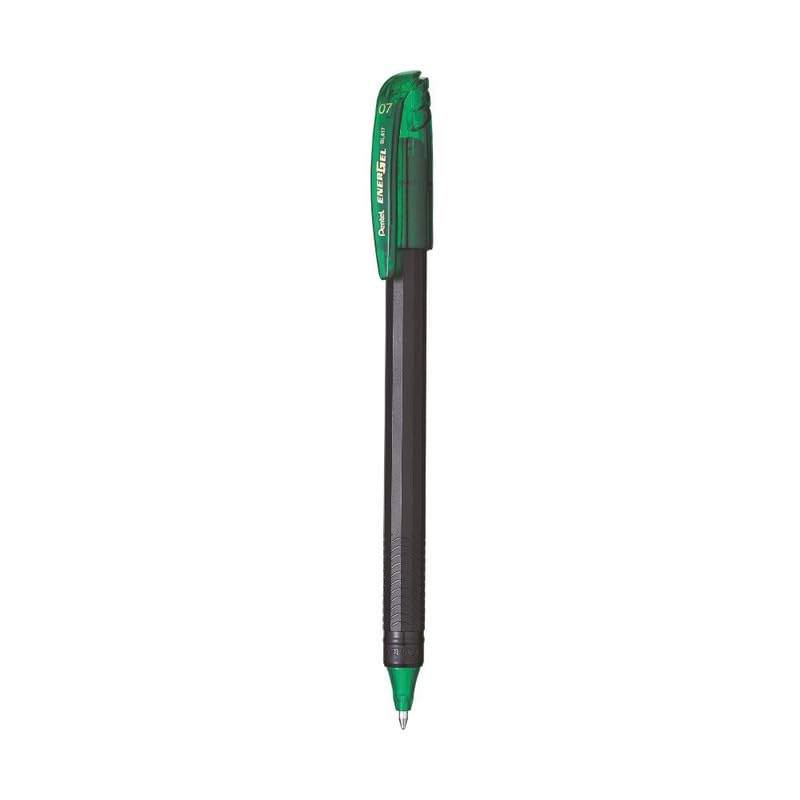 Image of Pentel EnerGel 0.7mm Roller Gel Pen | Quick Dry Ink For Smudge-Free Writing | Lightweight Gel Pen For Smooth Writing Experience (Blue, Red, Green & Black Ink)
