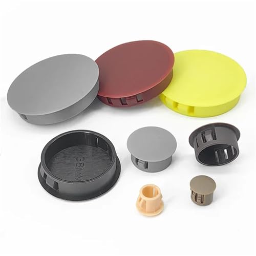 Lkq-������ 5mm-60mm Cable Hole Screw Cover Rubber Pipe Plug Lid Tube Hole Protection Silicone Grommet Grey Yellow End Cap, �������肵�Ă���