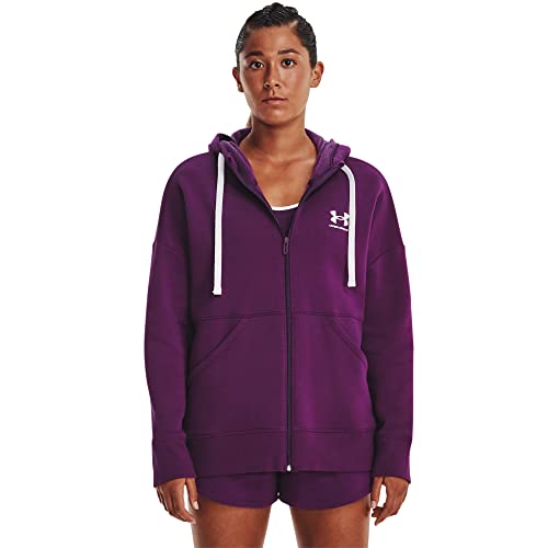 Under Armour Women's Rival Fleece Full Zip Hoodie