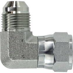 650020 90 deg Swivel Nut Elbow JIC, Steel