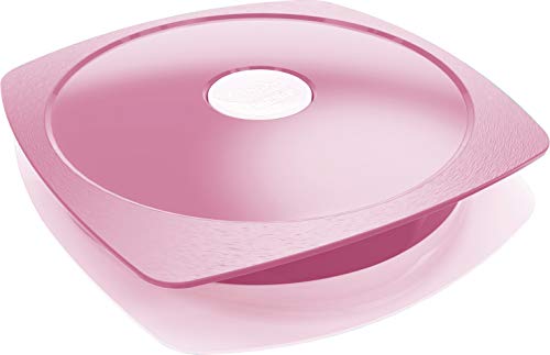 Maped Picnik Concept Adult Leakproof Lunch Plate, One Size, Tender Rose