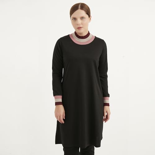 Women Long Sleeve Tunic Outfit Set Long Sleeve Plus Size4