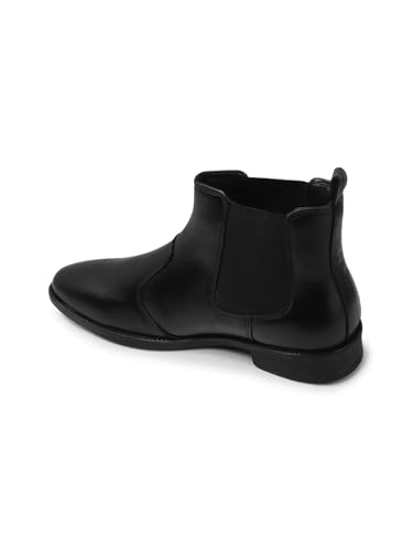 Image of Carlton London Men's Slip-On, Round Toe Chelsea Boot