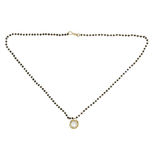 Black Beads Mangalsutra Pendant 