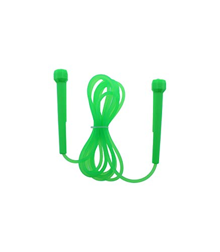 Grupo K-2 Comba De Pvc Fitness Para Crossfit, Gimnasio, Boxeo, Cardio | Cuerda Para Saltar De Entrenamiento Para Ejercitar El Cuerpo | Verde