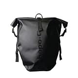 SÉCURITÉ: Les bandes réfléchissantes positionnées stratégiquement sur les côtés de la sacoche améliorent la visibilité, assurant une présence remarquée sur la route, particulièrement dans des conditions de faible luminosité. La conception waterproof en PVC et la fermeture par enroulement ne se contentent pas seulement de protéger vos affaires de l'humidité, mais ajoutent également une couche de sécurité en assurant que le contenu reste bien protégé même sous des averses intenses.