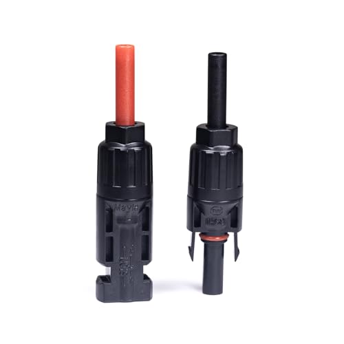 MC4 Connector Tester, Solar MC4 to 4mm Banana Plug Test Lead for ...