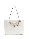 GUESS bolso de hombro bolso shopper Libby Noel Tote Cream White crema