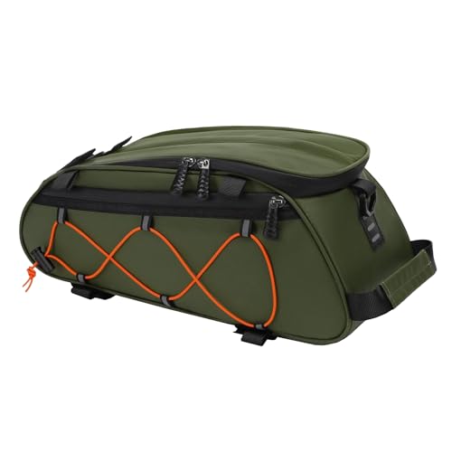 MOSISO Bike Rack Bag with 2 Removable Panniers,...