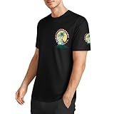 Camisetas gráficas para hombre, estilo casual, con estampado de tigre, de algodón, de manga corta, con estampado en el pecho y los puños, negro,, 4XL