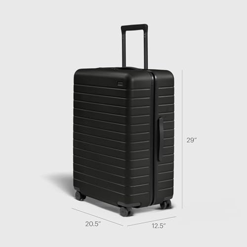 Away Large Checked Luggage, 29 Inch Hardside Suitcase with Spinner Wheels, Lightweight & Durable, TSA Lock, Cloud Gray4