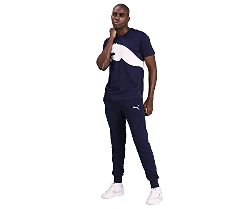 Image of Puma Men's Mid Rise Regular Track Pants