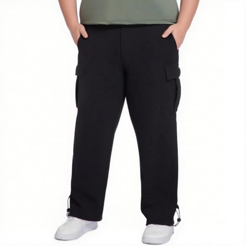 Mens Cargo Pants Stretch Casual Pants Multi Pockets Sweatpants Outdoor Hiking Work Adjustable