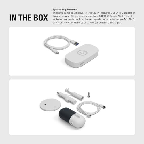 Game Capture Neo +  Wave Neo Bundle – Scheda di Acquisizione Portatile USB 4K60 HDR Passthrough, Registrazione Video 1080p60, Microfono a Condensatore USB, Funzione Mute, per Gaming - Microfono streaming - Immagine 7