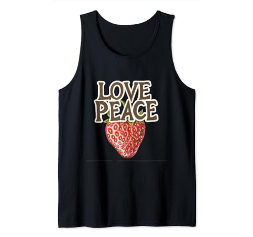 Nice Love Peace Fruit Camiseta sin Mangas