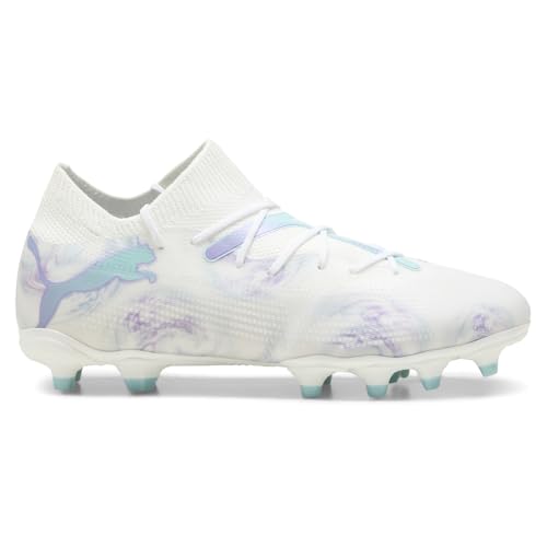 PUMA Womens Future 7 Match Brilliance Firm GroundArtificial Ground Soccer Cleats - White - Size 7 M