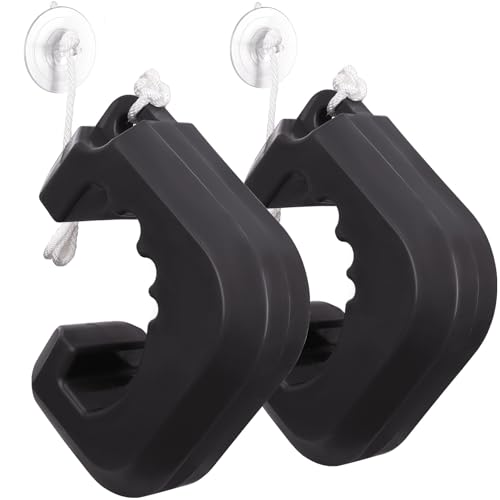 ColleRain Jet Ski Bumpers for Docking PWC Fenders Fit Yamaha Jet Skis PWC Bumpers Waverunner Accessories with Quick Attachment 2 Pack Black