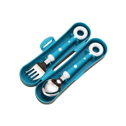 ERINGOGO Toddler Silverware Set Kids Utensils for Lunch Box Baby Toddler Training Tableware