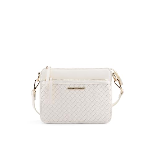 ALDO Women's Aseria Crossbody Bag, Open White