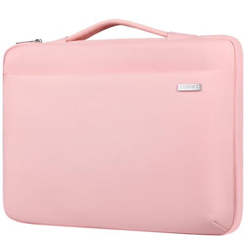LANDICI Laptop Case Sleeve 15.6 16 Inch with Handle for Women Ladies 360° Protective Waterproof Computer Cover Bag Compatible with MacBook Pro 16