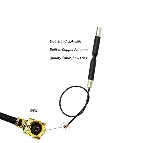 Module WiFi omnidirectionnel avec antenne interne IPEX double bande