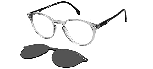 Carrera lunettes de vue CA 2039T/CS gris transparent 48mm avec clip solaire