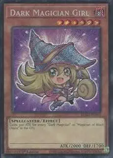 英語版(北米版) 茶 Dark Magician Girl(S)(1st)(ブラック・マジシャン・ガール)(BLGG-EN003)