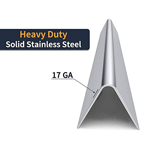 Shinestar 17.5-Inch Durable Flavorizer Bars For Weber Genesis 300 Series, E310, E330 Grills (Front Control), Stainless Steel, 5-Pack #TOP2