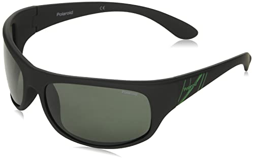 Polaroid 7886, Gafas de sol Unisex adulto, Verde polarizado, Calibre 66