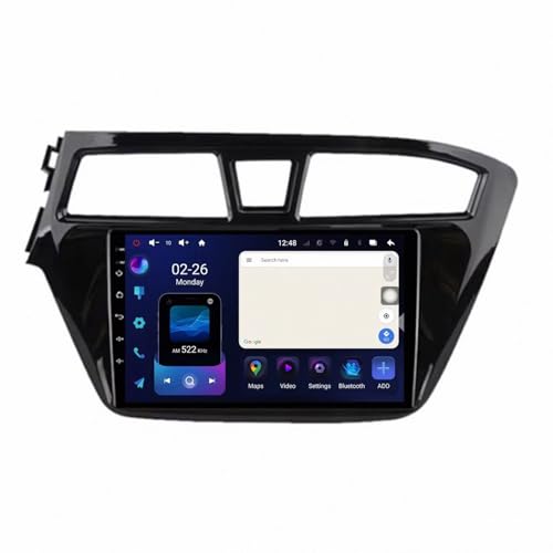 Traceur GPS Voiture Hyundai I20 Haute Performance 4 Nuclear 4G+64G Multimédia