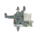 Heißluftventilator kompatibel mit ZANUSSI 357011410/2 für Backofen Herd