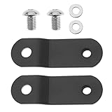 2 Stück Motorrad Gastanklift Stahl Ersatzteile Gastank Rising Lift Satz Kompatibel mit Sportster XL883 1200 48 72 Schwarz 2,01 Zoll