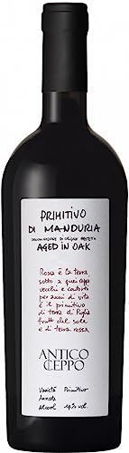 Primitivo di Manduria DOP aged in oak Antico Ceppo Masca del Tacco Apulien Rotwein trocken