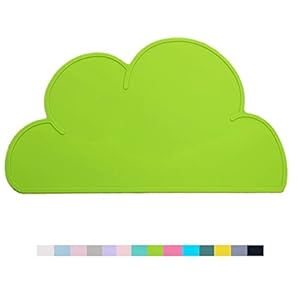 Luck-Dawn-Cat-Placemat-Cat-Feeding-MatPremium-Silicone-Anti-Slip-Waterproof-Pet-Feeding-Mats-with-High-LipsPet-Food-Tray-for-CatsDogs-Others-AnimalDark-Green Pet Food Tray for Dogs