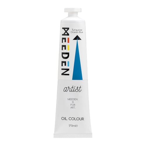 MEEDEN Artist Grade Oil Paint: Turquoise Ocean Blue - 170ml/5.7oz Tube