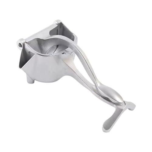 Exprimidor manual – 220 g, mango ergonómico de aleación de aluminio | Exprimidor manual – Para limón, cítricos, naranja, pomelo, cocina, casa, restaurante