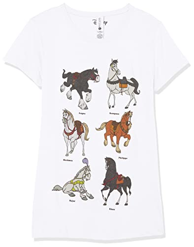 Disney Little, Big Princesses Horses Girls Short Sleeve Tee Shirt