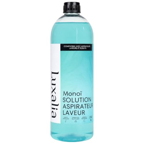 Solution Aspirateur Laveur Monoï - Compatible Toutes Marques (Tineco, Bissell, Kobold, Dreame) Nettoyant Sol - Nettoie, Parfume, Désodorise, Séchage Rapide...