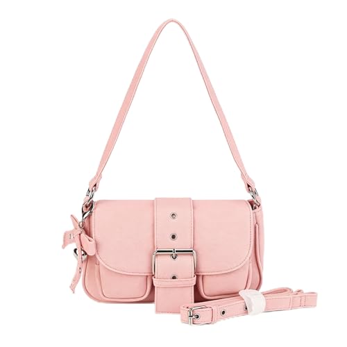 Image of Denim Crossbody Bags for Women,Blue Jean Hobo Shoulder Bag,Denim Messenger Bag