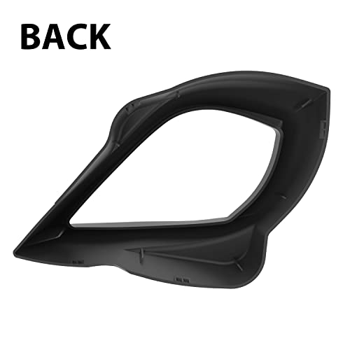 SAUTVS Headlights Trim Cover for Raptor 700 06-12, Headlights Cover Bezel Panel for Yamaha Raptor 700 2006-2012 Accessories (2PCS, Left & Right)