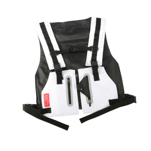 Holibanna Highly Visible Reflective Outdoor for Men Multi Pocket Cycling and Camping for Safety During Night Running and Training