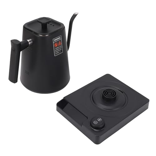 Tetera eléctrica cuello de ganso acero inoxidable 1200W miniatura 3