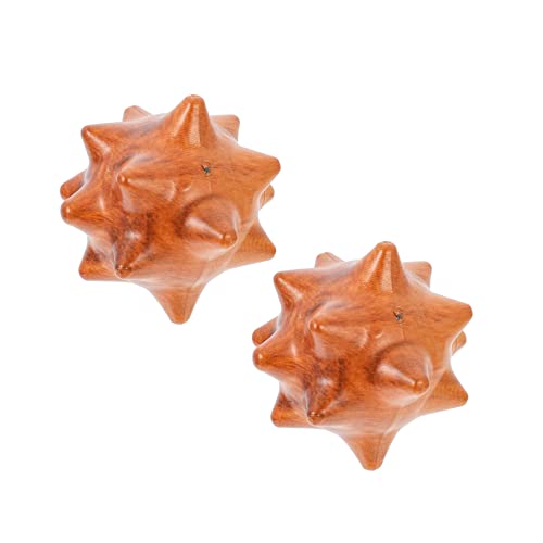 FOMIYES Hand Fitness Training Balls 2pcs PVC Massage Balls Hand Massager for Flexibility Relief Toy