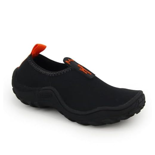 Sapatilha Naútica Aquática Esportiva Neoprene Tênis Flexivel Leve Antiderrapante Híbrido (Preto e Laranja, BR, Adulto, Numérico, 37)