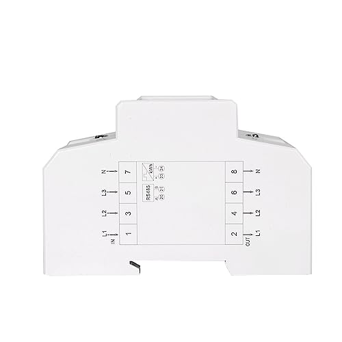 Compteur d'énergie triphasé pour tableau électrique résidentiel et atelier 380V AC - 5