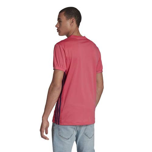 Adidas Real Madrid Temporada 2020/21 Camiseta Segunda Equipación Oficial, Unisex, Rosa, M